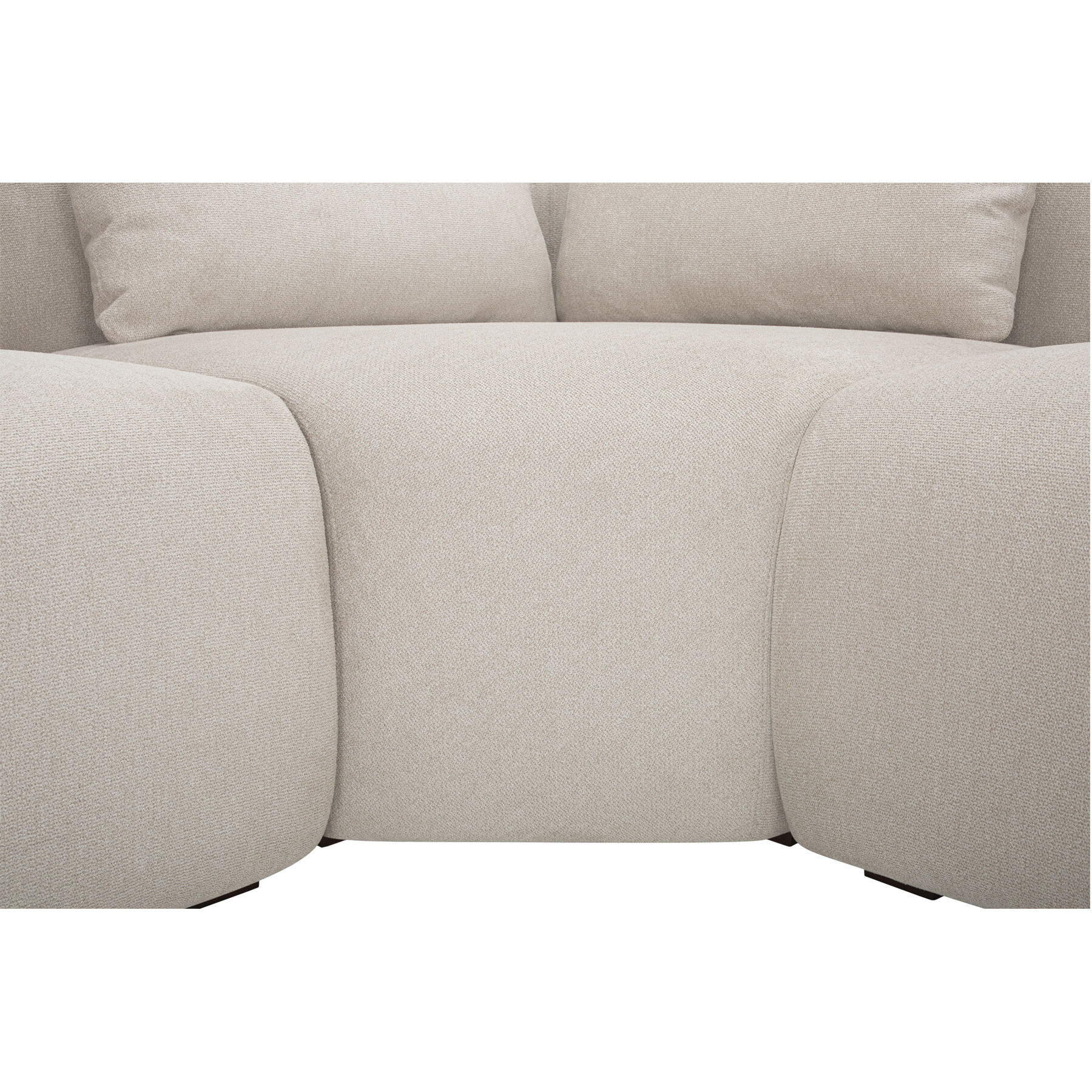 Amelia White Modular Left Sectional, Classic L-Shaped